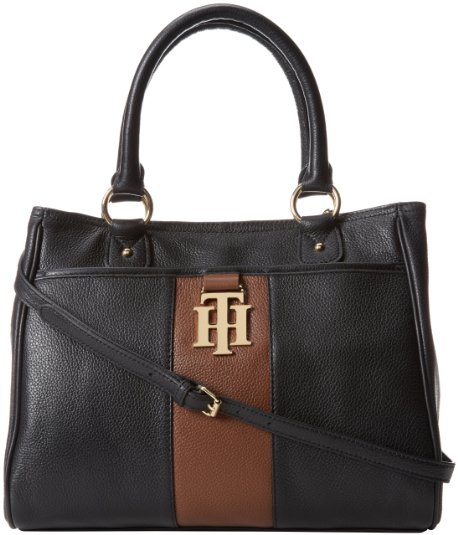 Tommy Hilfiger 汤米·希尔费格 Monogrammed II Detachable Strap Shoulder Bag 女款真皮肩包 $81.99