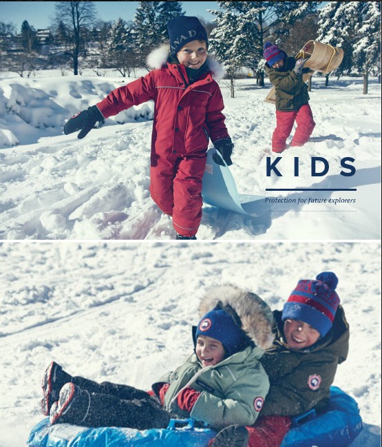 Canada Goose Kid's Grizzly Snowsuit 2-7岁超高端保暖服