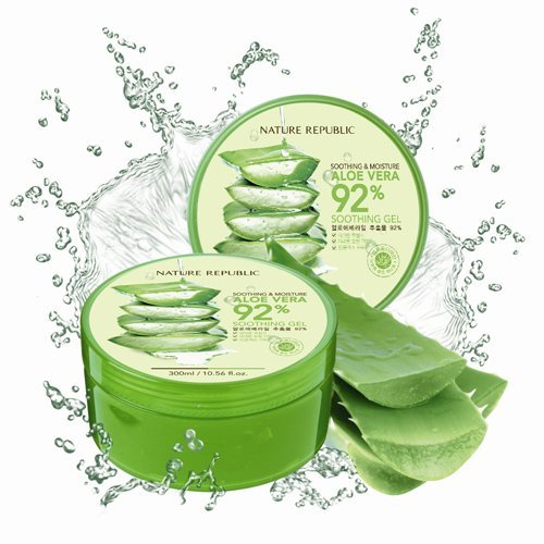 韩国【Nature Republic】自然乐园芦荟胶 晒后修复芦荟面膜